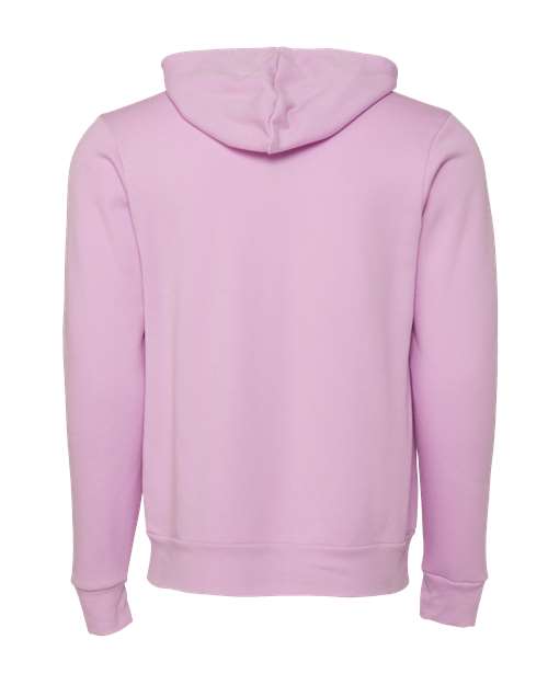 BELLA + CANVAS USA-Made High Visibility Hooded Sweatshirt 3739 Heather True Royal Custom Embroidered Business Logo