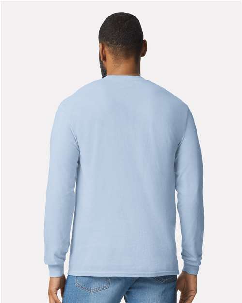 Gildan Heavy Cotton™ Long Sleeve T-Shirt 5400 Light Blue
