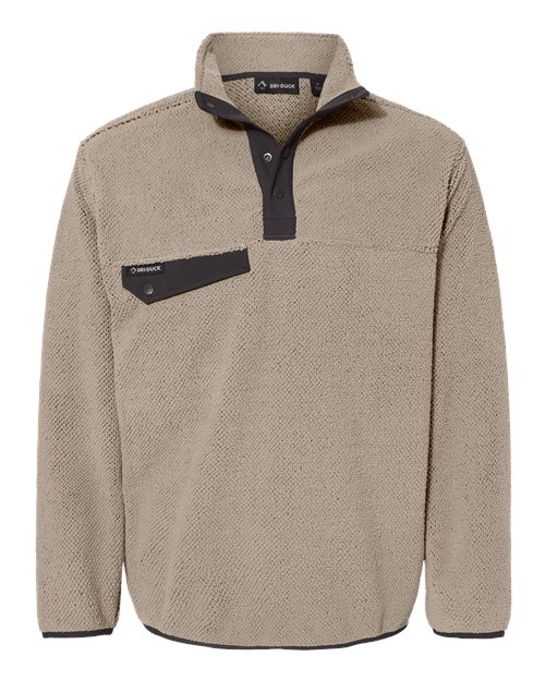 DRI DUCK Brooks Sherpa Mountain Fleece 7355 Custom Embroidered Business Logo