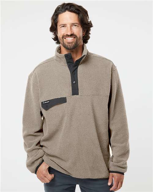 Custom Embroidered DRI DUCK Brooks Sherpa Mountain Fleece 7355