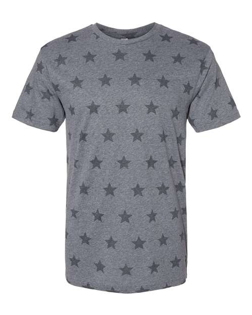 Code Five Star Print Tee 3929