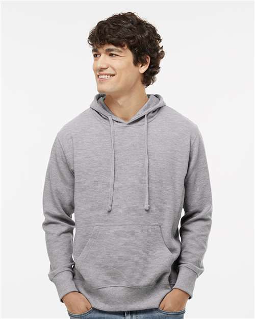 Custom Embroidered J. America Ripple Fleece Hooded Sweatshirt 8706