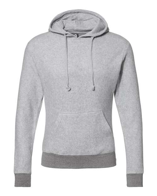 J. America Flip Side Fleece Hooded Sweatshirt 8709