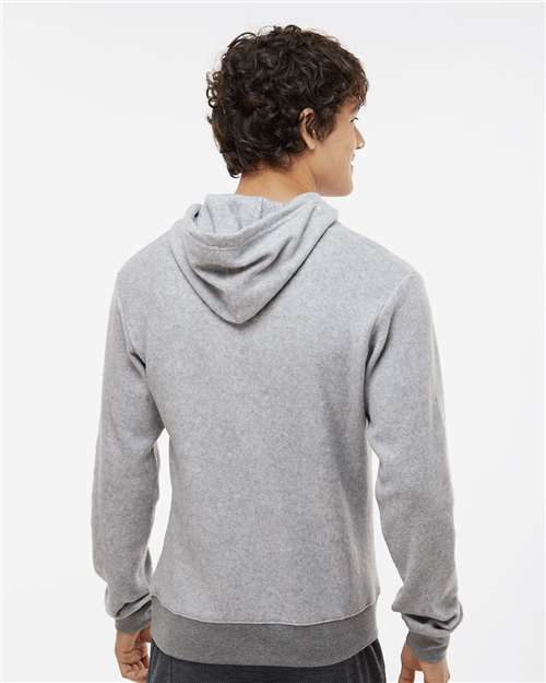 J. America Flip Side Fleece Hooded Sweatshirt 8709