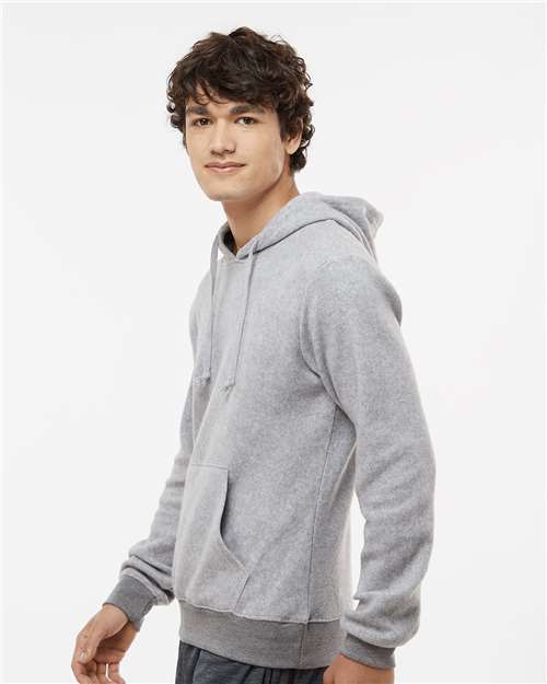 J. America Flip Side Fleece Hooded Sweatshirt 8709