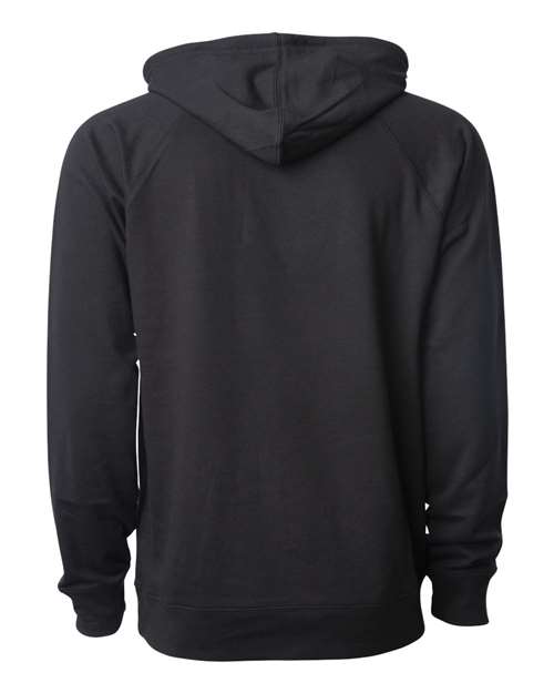 Independent Trading Co. Icon Lightweight Loopback Terry Hooded Sweatshirt SS1000 Custom Embroidered Business Logo