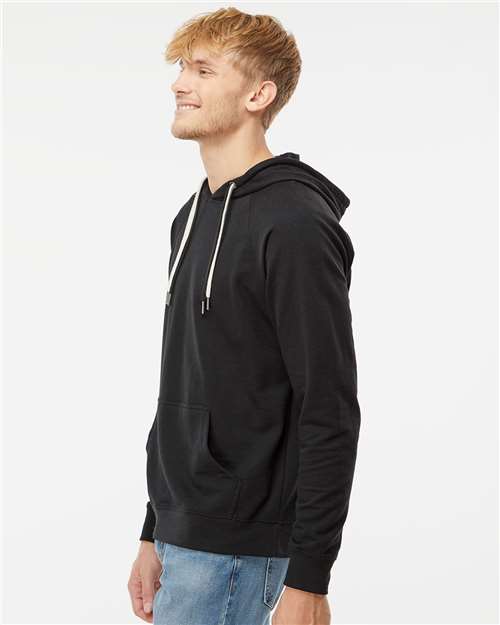Independent Trading Co. Icon Lightweight Loopback Terry Hooded Sweatshirt SS1000 Custom Embroidered Business Logo