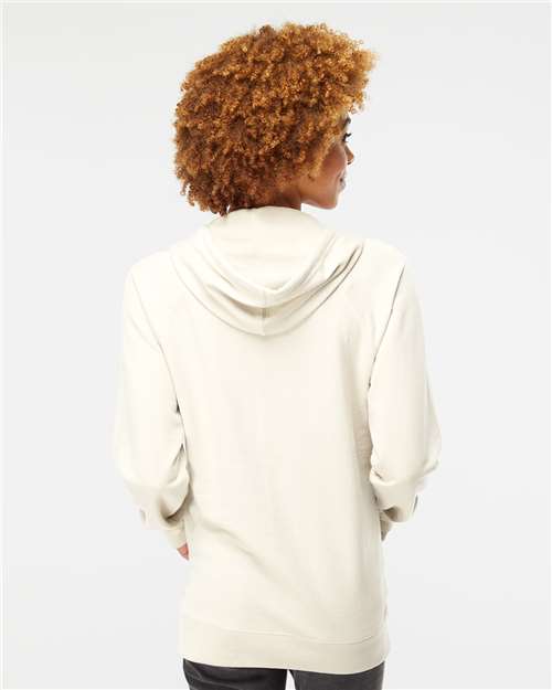Independent Trading Co. Icon Lightweight Loopback Terry Hooded Sweatshirt SS1000 Custom Embroidered Business Logo