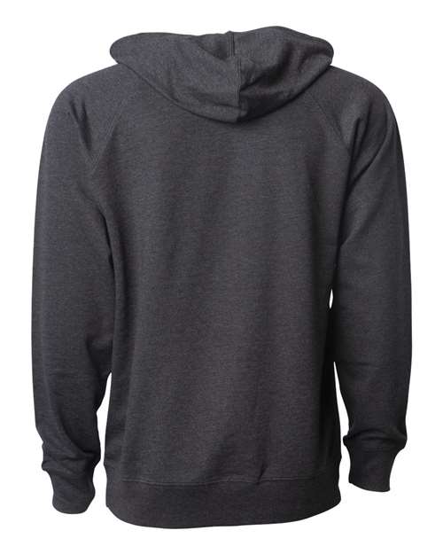 Independent Trading Co. Icon Lightweight Loopback Terry Hooded Sweatshirt SS1000 Custom Embroidered Business Logo