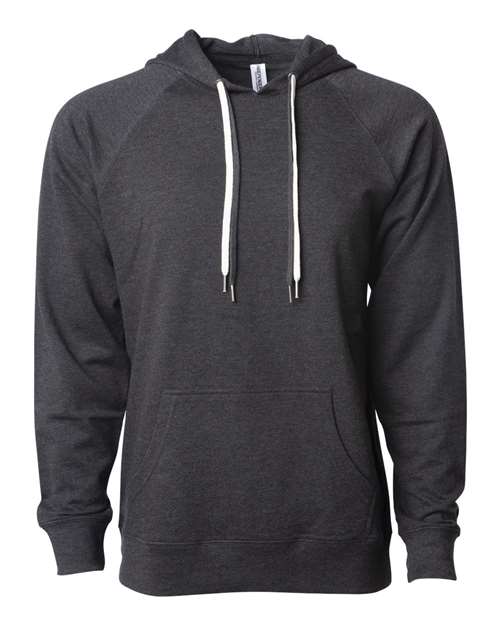 Independent Trading Co. Icon Lightweight Loopback Terry Hooded Sweatshirt SS1000 Custom Embroidered Business Logo