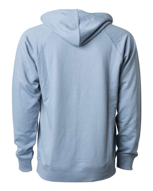 Independent Trading Co. Icon Lightweight Loopback Terry Hooded Sweatshirt SS1000 Custom Embroidered Business Logo
