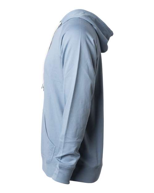 Independent Trading Co. Icon Lightweight Loopback Terry Hooded Sweatshirt SS1000 Custom Embroidered Business Logo