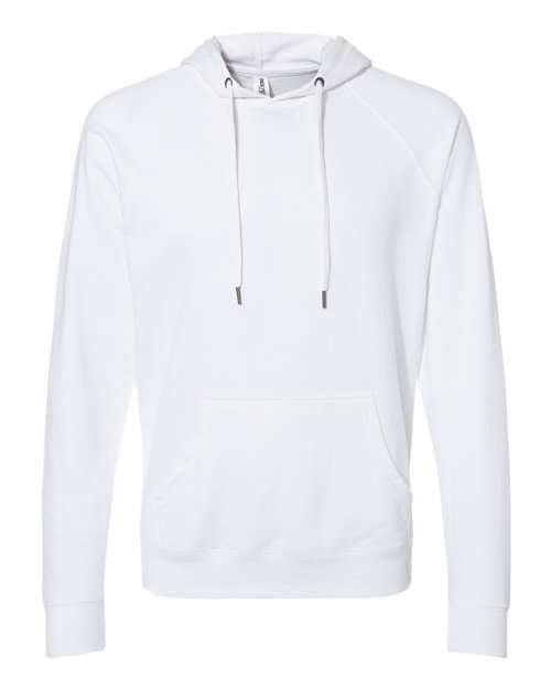 Independent Trading Co. Icon Lightweight Loopback Terry Hooded Sweatshirt SS1000 Custom Embroidered Business Logo