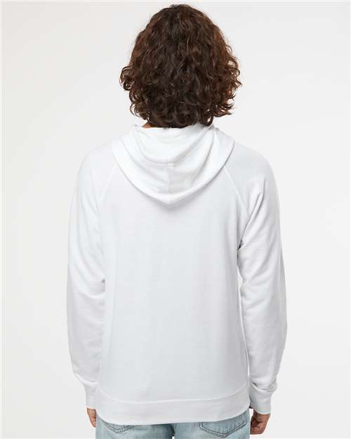 Independent Trading Co. Icon Lightweight Loopback Terry Hooded Sweatshirt SS1000 Custom Embroidered Business Logo