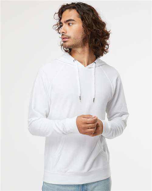 Custom Embroidered Independent Trading Co. Icon Lightweight Loopback Terry Hooded Sweatshirt SS1000