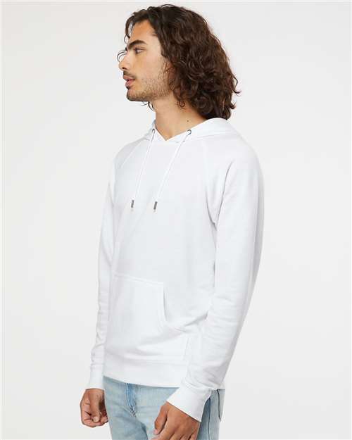 Independent Trading Co. Icon Lightweight Loopback Terry Hooded Sweatshirt SS1000 Custom Embroidered Business Logo