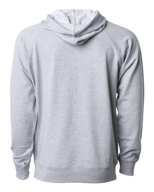 Independent Trading Co. Icon Lightweight Loopback Terry Hooded Sweatshirt SS1000 Custom Embroidered Business Logo