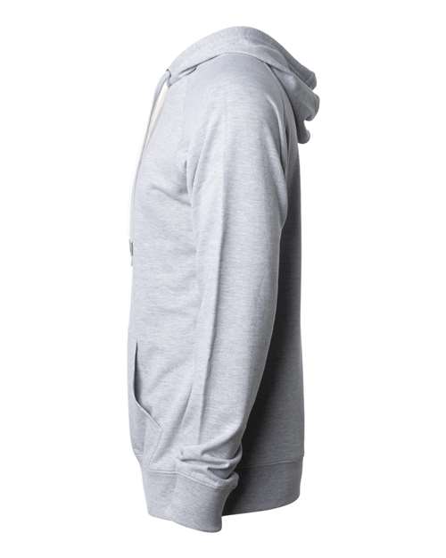 Independent Trading Co. Icon Lightweight Loopback Terry Hooded Sweatshirt SS1000 Custom Embroidered Business Logo
