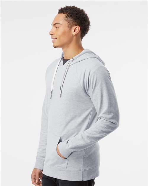 Independent Trading Co. Icon Lightweight Loopback Terry Hooded Sweatshirt SS1000 Custom Embroidered Business Logo