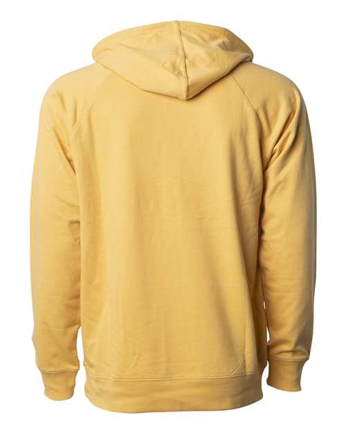 Independent Trading Co. Icon Lightweight Loopback Terry Hooded Sweatshirt SS1000 Custom Embroidered Business Logo