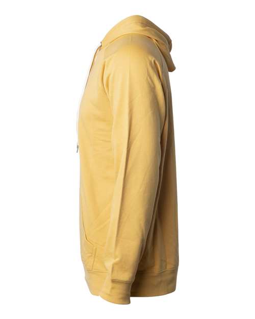 Independent Trading Co. Icon Lightweight Loopback Terry Hooded Sweatshirt SS1000 Custom Embroidered Business Logo
