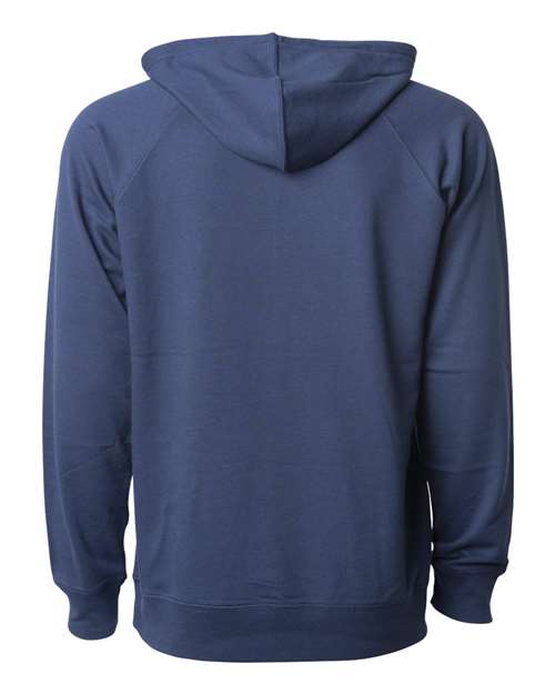 Independent Trading Co. Icon Lightweight Loopback Terry Hooded Sweatshirt SS1000 Custom Embroidered Business Logo