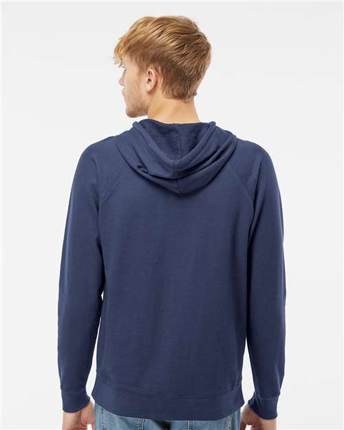 Independent Trading Co. Icon Lightweight Loopback Terry Hooded Sweatshirt SS1000 Custom Embroidered Business Logo
