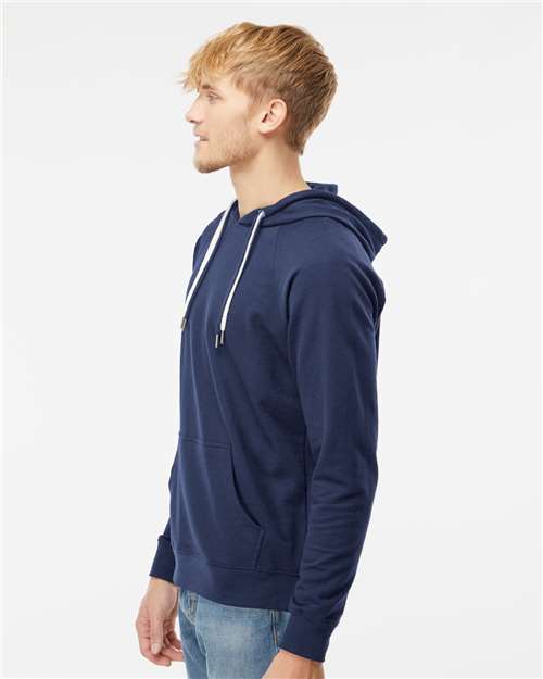Independent Trading Co. Icon Lightweight Loopback Terry Hooded Sweatshirt SS1000 Custom Embroidered Business Logo