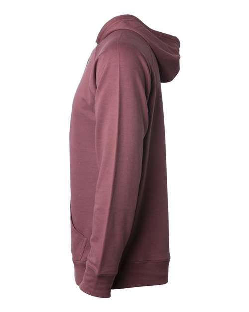 Independent Trading Co. Icon Lightweight Loopback Terry Hooded Sweatshirt SS1000 Custom Embroidered Business Logo