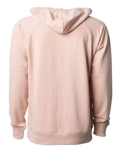 Independent Trading Co. Icon Lightweight Loopback Terry Hooded Sweatshirt SS1000 Custom Embroidered Business Logo