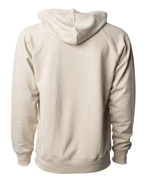Independent Trading Co. Icon Lightweight Loopback Terry Hooded Sweatshirt SS1000 Custom Embroidered Business Logo