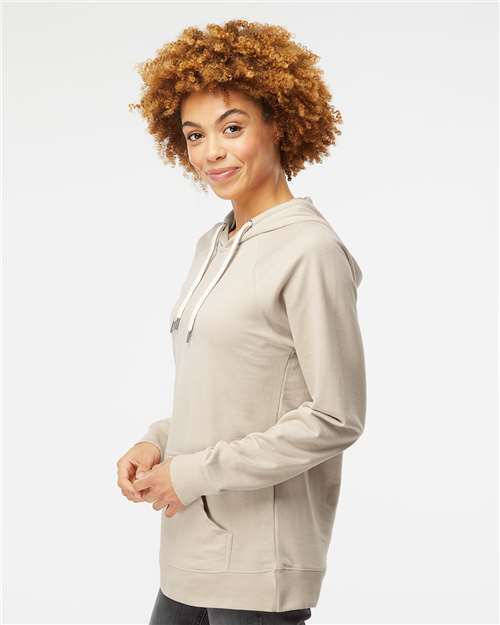 Independent Trading Co. Icon Lightweight Loopback Terry Hooded Sweatshirt SS1000 Custom Embroidered Business Logo