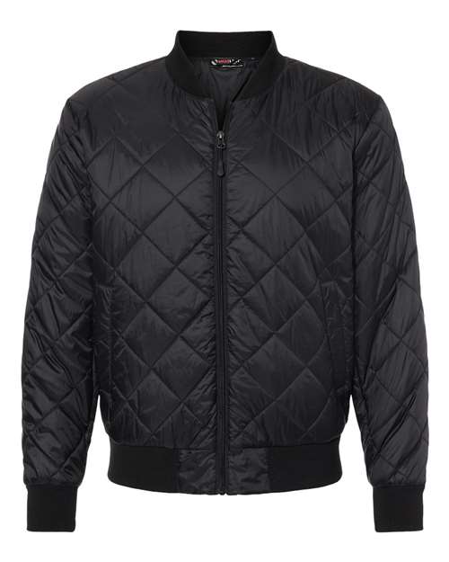 Weatherproof HeatLast™ Quilted Packable Bomber 21752 Custom Embroidered Business Logo