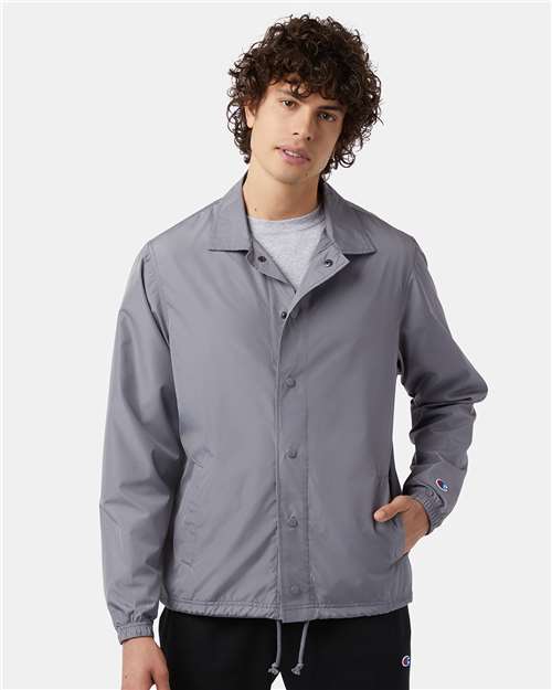 Custom Embroidered Champion Coach's Jacket CO126