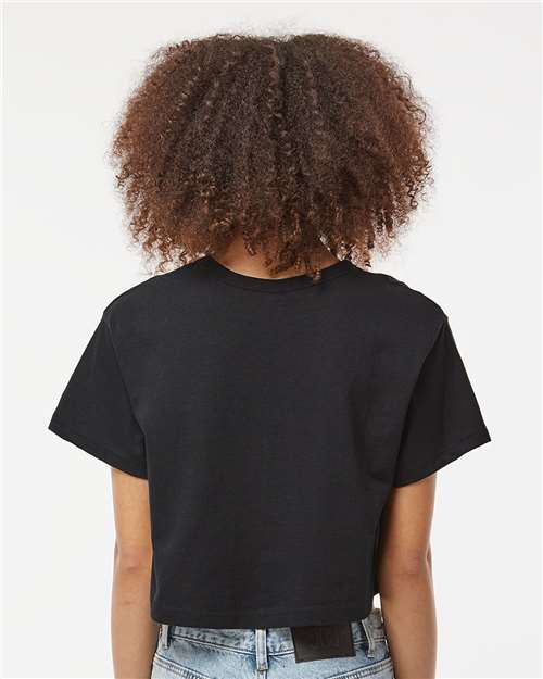 Champion Women's Heritage Jersey Crop T-Shirt T453W Custom Embroidered Business Logo