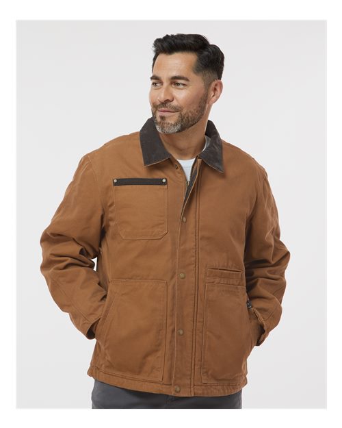 Custom Embroidered DRI DUCK Rambler Boulder Cloth Jacket 5091