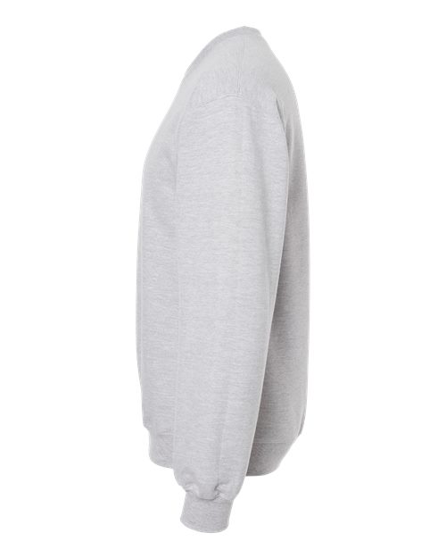 Gildan Softstyle® Midweight Crewneck Sweatshirt SF000 Sport Grey Custom Embroidered Business Logo