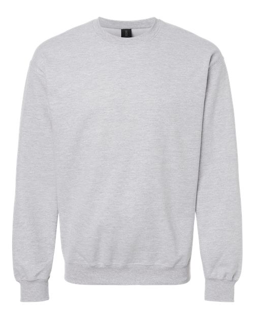 Gildan Softstyle® Midweight Crewneck Sweatshirt SF000 Sport Grey Custom Embroidered Business Logo
