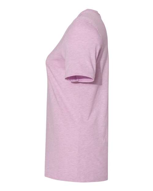 BELLA + CANVAS Women’s Relaxed Fit Heather CVC Tee 6400CVC Heather Prism Lilac