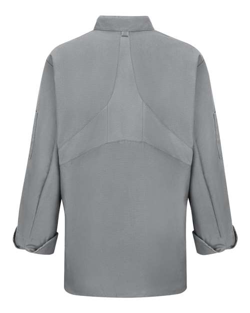 Chef Designs Women's Mimix™ Chef Coat with OilBlok 041X Custom Embroidered Business Logo