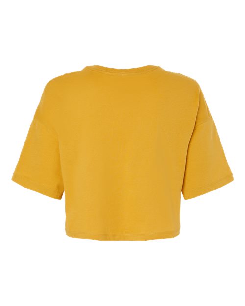 BELLA + CANVAS Women's Jersey Crop Tee 6482 Custom Embroidered Business Logo