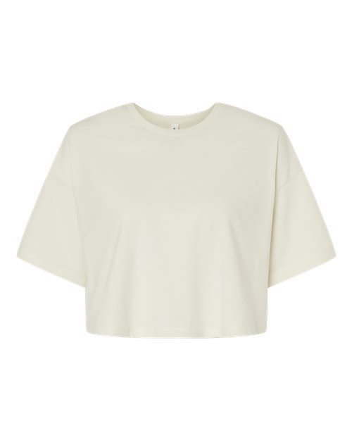 BELLA + CANVAS Women's Jersey Crop Tee 6482 Custom Embroidered Business Logo