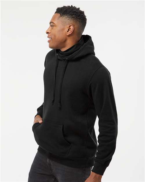 J. America Gaiter Fleece Hooded Sweatshirt 8879