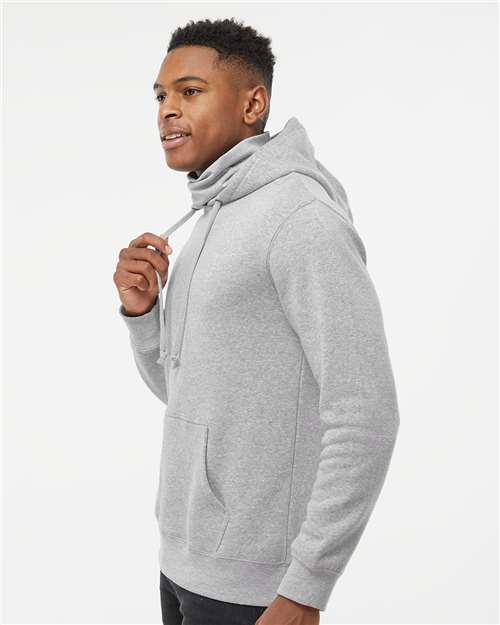 J. America Gaiter Fleece Hooded Sweatshirt 8879