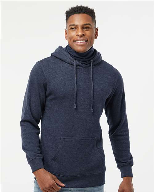 Custom Embroidered J. America Gaiter Fleece Hooded Sweatshirt 8879