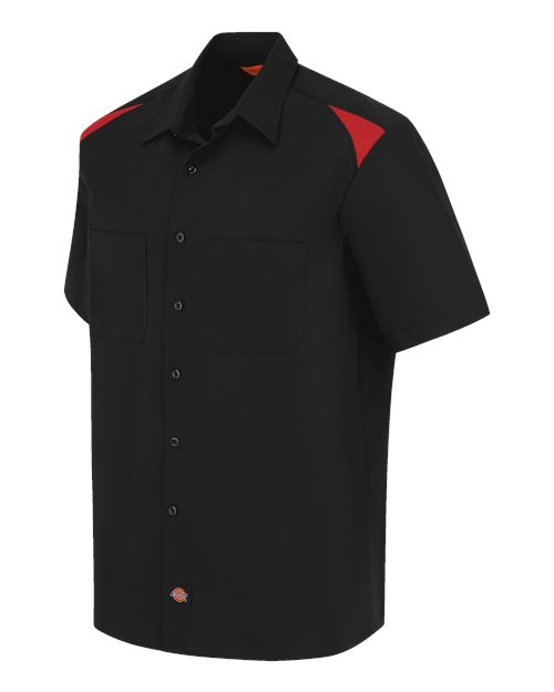 Dickies Short Sleeve Performance Team Shirt - Tall Sizes 05T Custom Embroidered Business Logo
