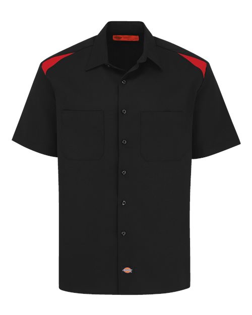 Dickies Short Sleeve Performance Team Shirt - Tall Sizes 05T Custom Embroidered Business Logo