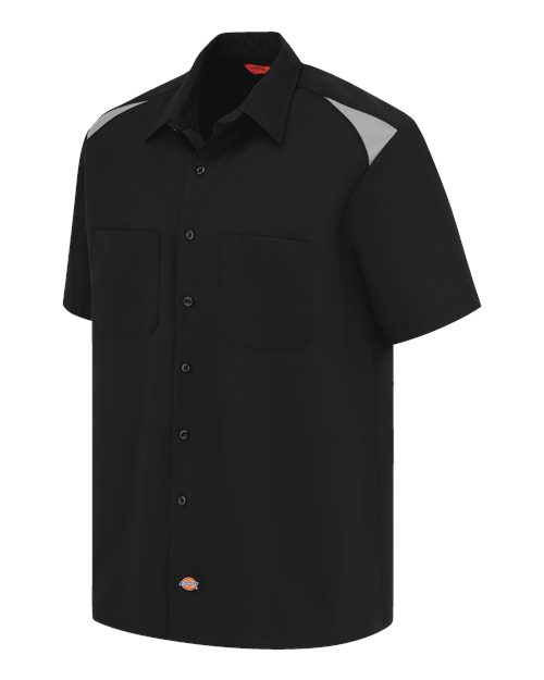 Dickies Short Sleeve Performance Team Shirt - Tall Sizes 05T Custom Embroidered Business Logo