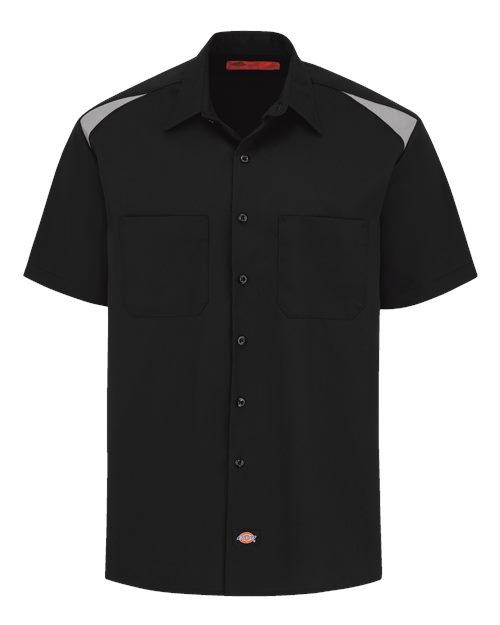 Dickies Short Sleeve Performance Team Shirt - Tall Sizes 05T Custom Embroidered Business Logo