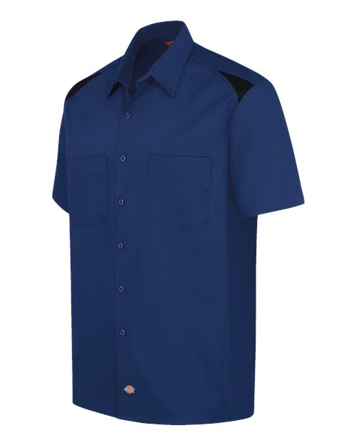 Dickies Short Sleeve Performance Team Shirt - Tall Sizes 05T Custom Embroidered Business Logo